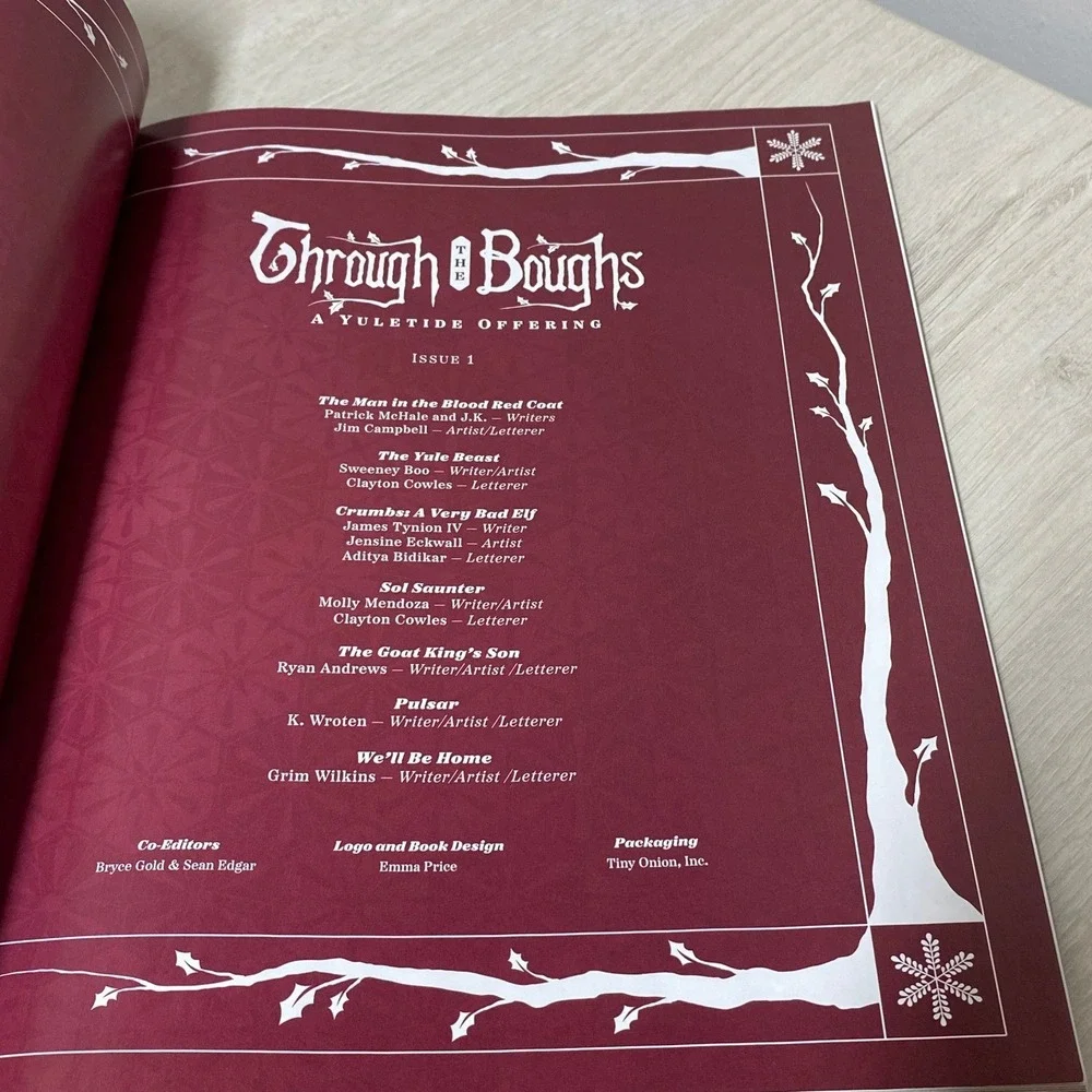 Through the Boughs A Yuletide Offering Issue 1 DSTLRY Comic Anthology Jenn Ely